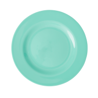 Sea Green Melamine Side Plate or Kids Plate Rice DK